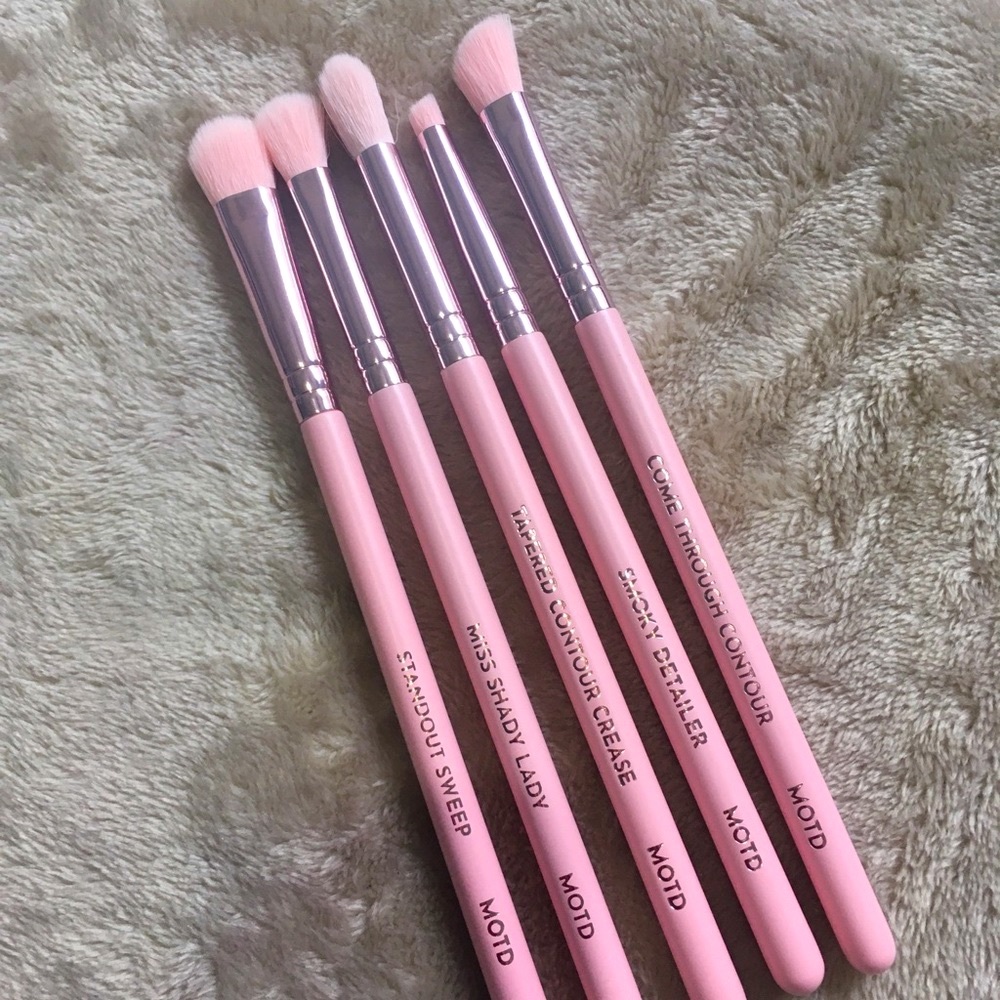 MOTD In A Blush Blending Eye Brush Set NWT